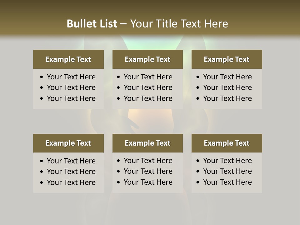 Soul Energy Spirit PowerPoint Template