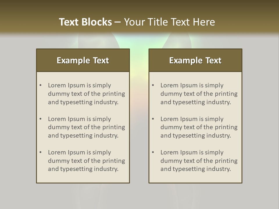 Soul Energy Spirit PowerPoint Template