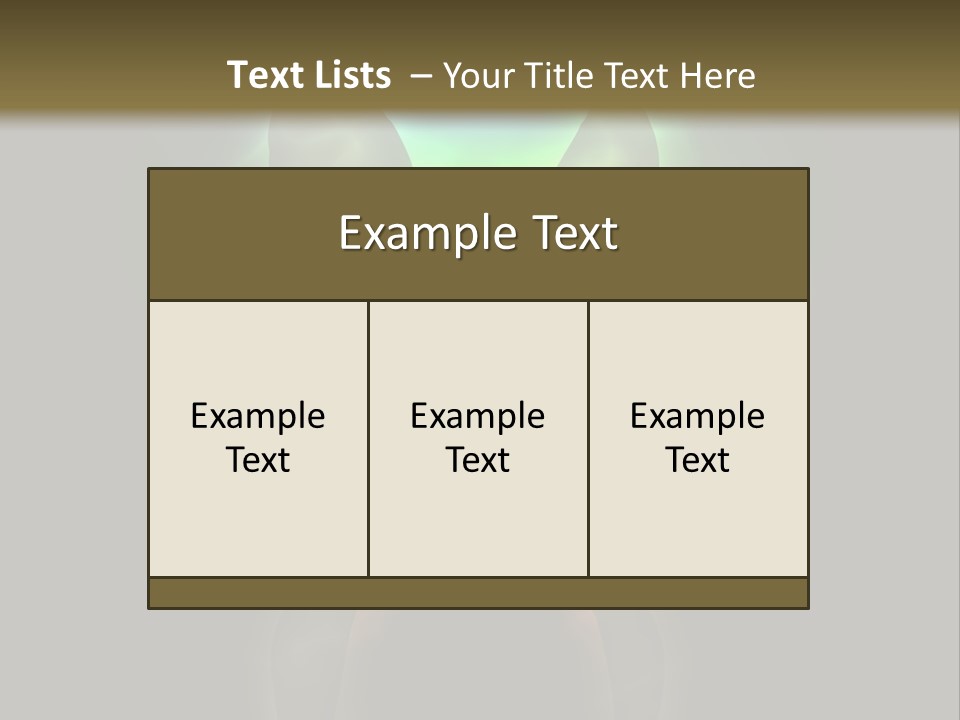 Soul Energy Spirit PowerPoint Template