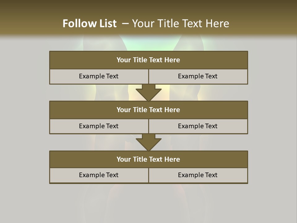 Soul Energy Spirit PowerPoint Template