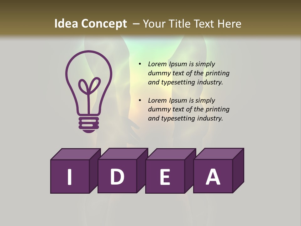 Soul Energy Spirit PowerPoint Template