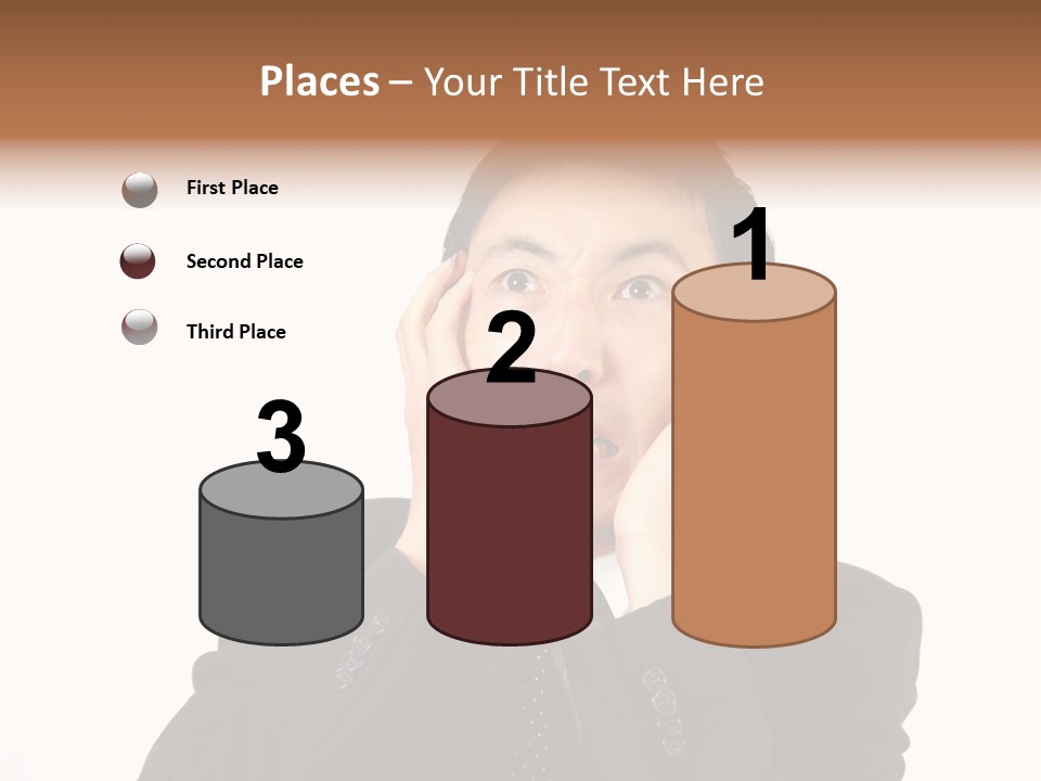 Thirties Emotion Tie PowerPoint Template