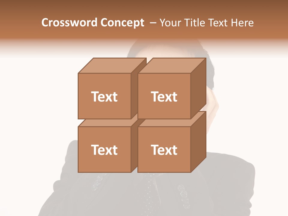 Thirties Emotion Tie PowerPoint Template