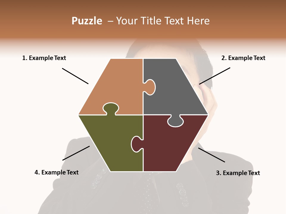Thirties Emotion Tie PowerPoint Template