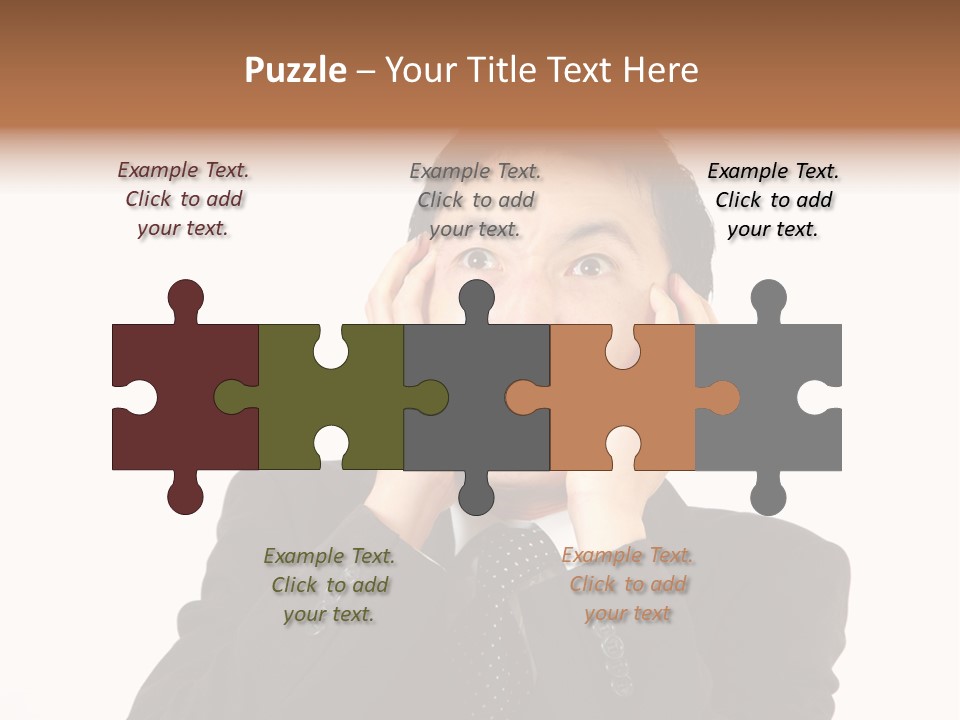 Thirties Emotion Tie PowerPoint Template