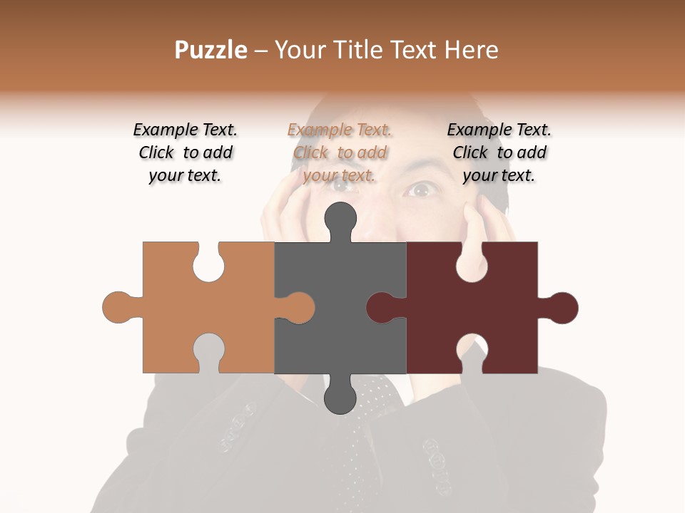 Thirties Emotion Tie PowerPoint Template