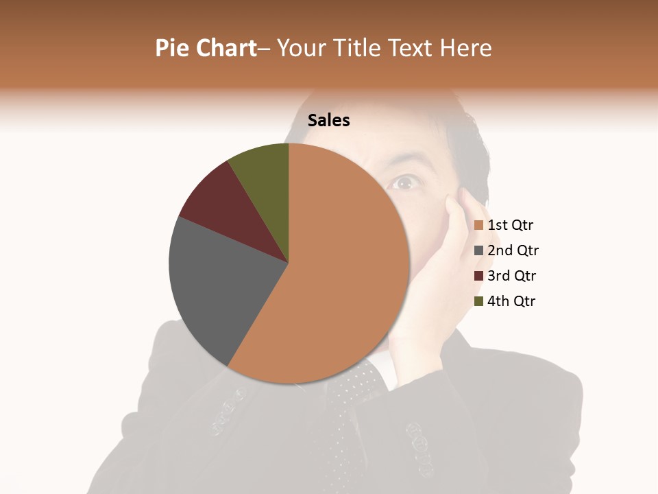 Thirties Emotion Tie PowerPoint Template