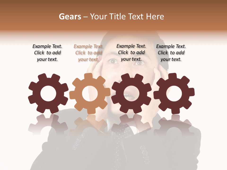 Thirties Emotion Tie PowerPoint Template