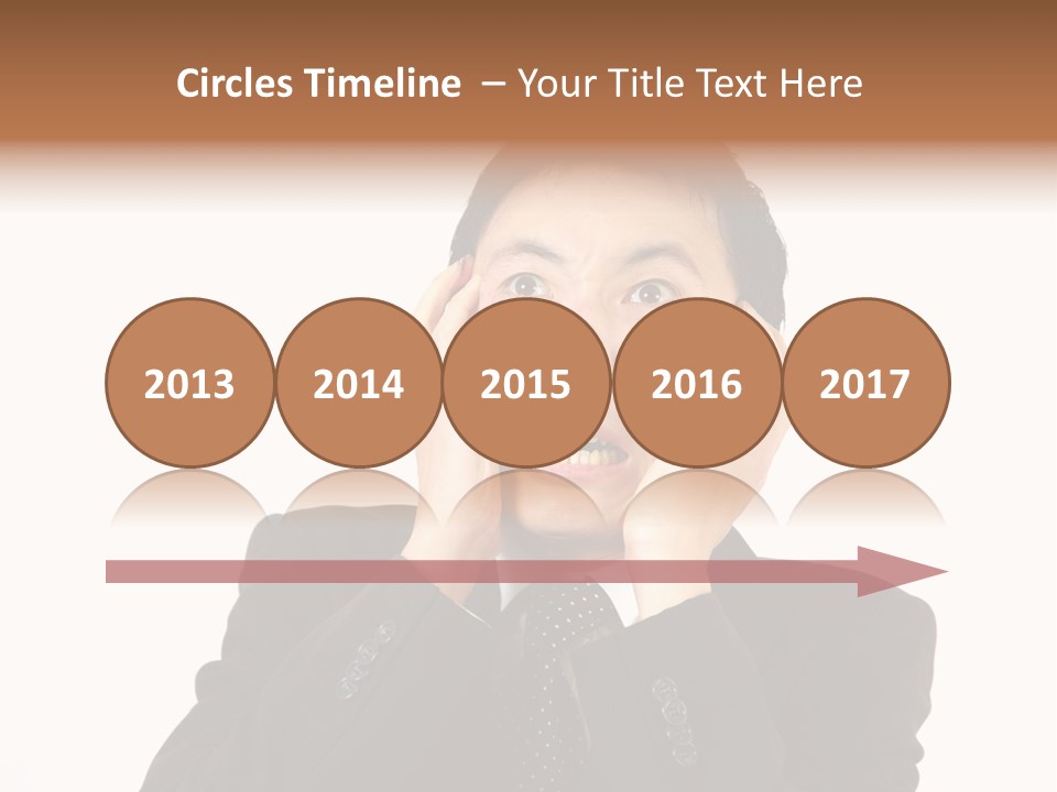 Thirties Emotion Tie PowerPoint Template