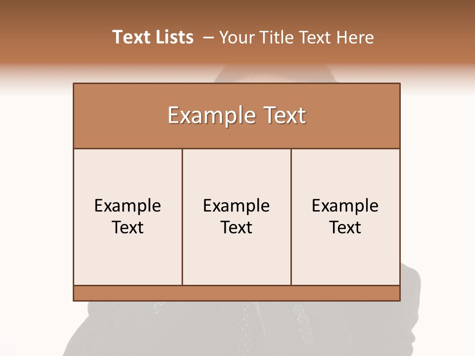 Thirties Emotion Tie PowerPoint Template