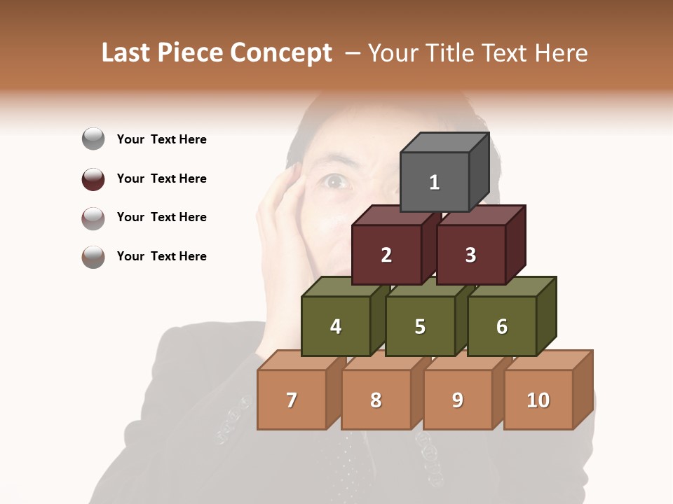 Thirties Emotion Tie PowerPoint Template