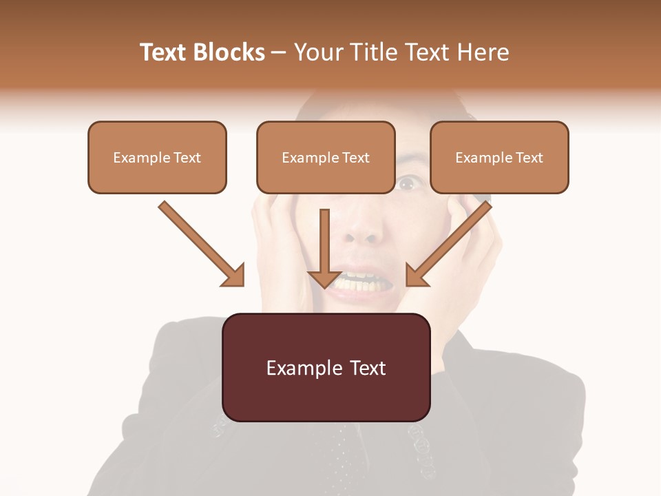 Thirties Emotion Tie PowerPoint Template