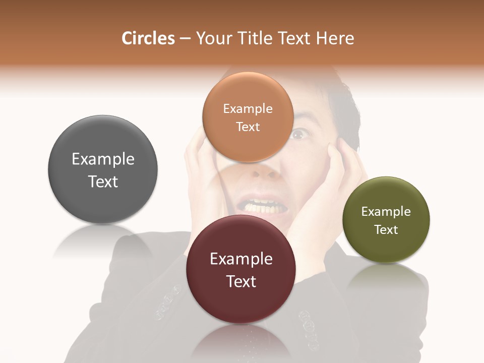 Thirties Emotion Tie PowerPoint Template