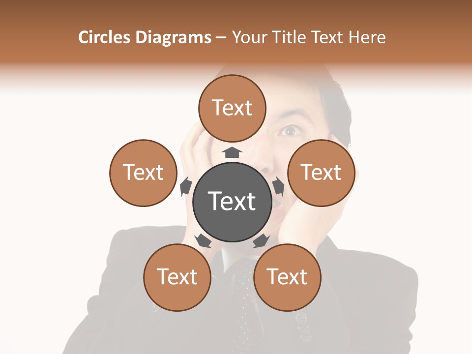 Thirties Emotion Tie PowerPoint Template