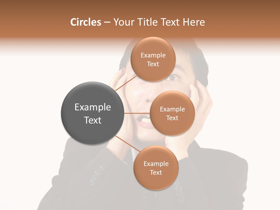 Thirties Emotion Tie PowerPoint Template