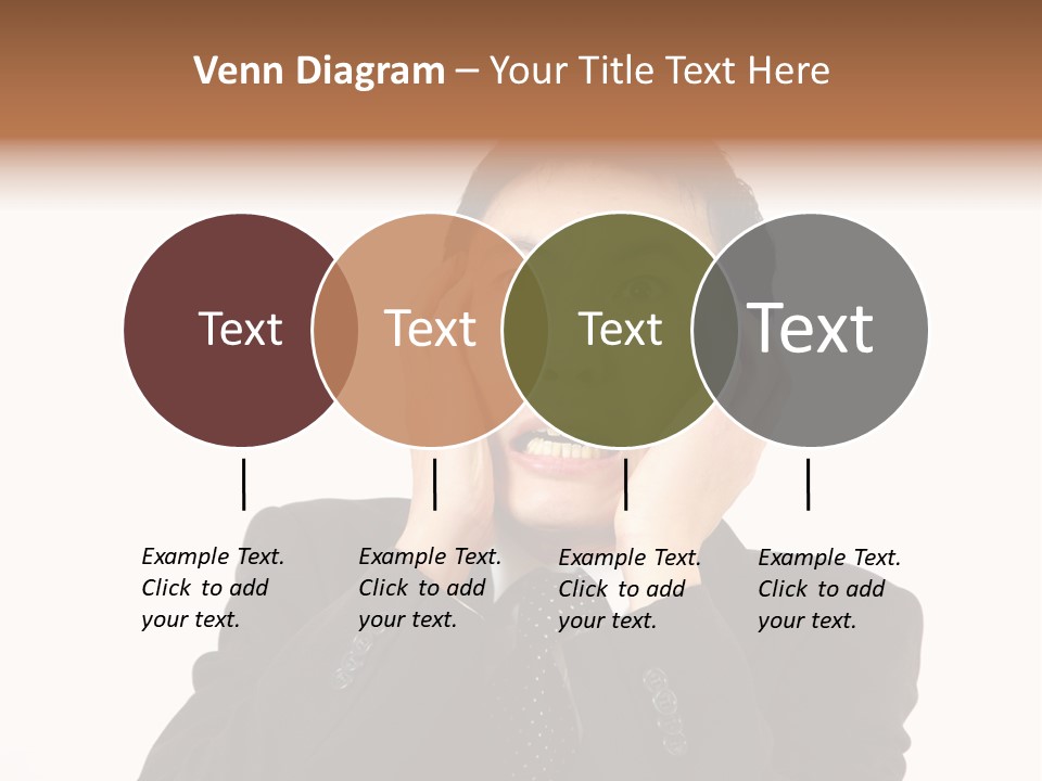 Thirties Emotion Tie PowerPoint Template