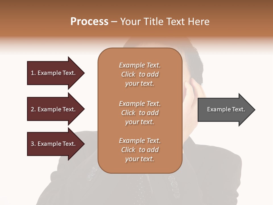 Thirties Emotion Tie PowerPoint Template