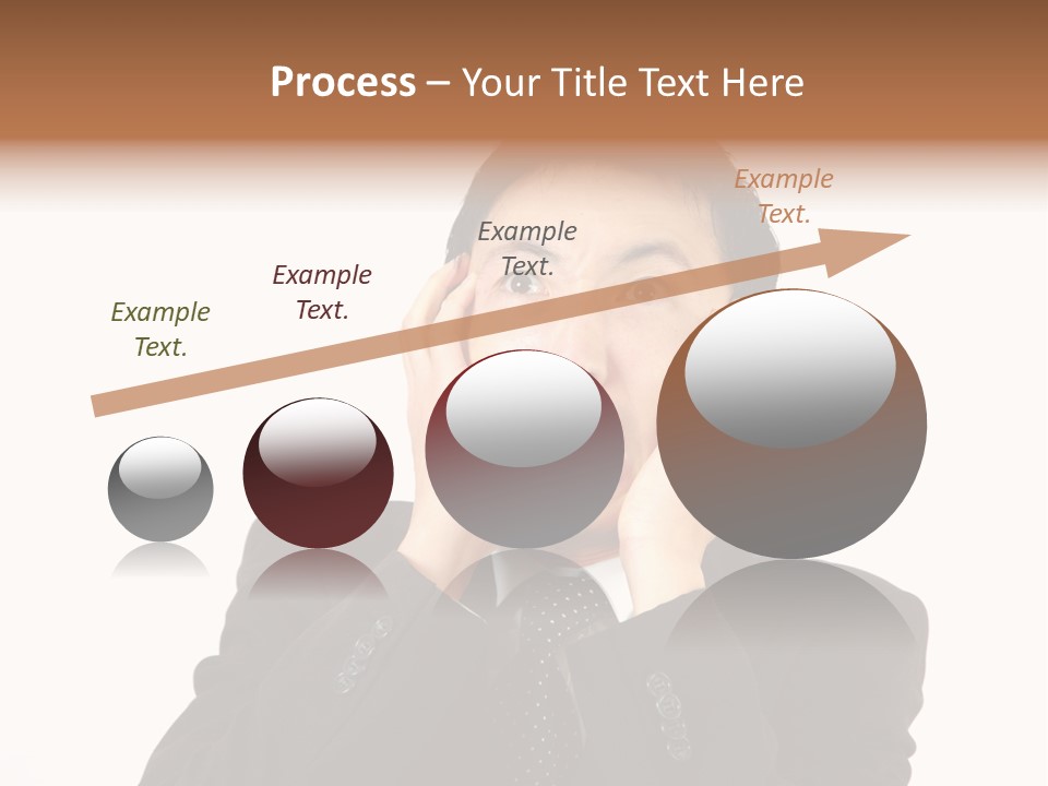 Thirties Emotion Tie PowerPoint Template