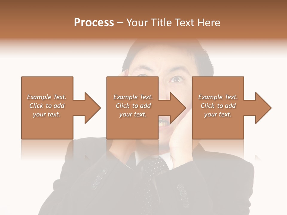 Thirties Emotion Tie PowerPoint Template
