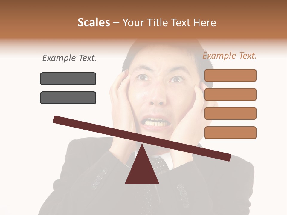 Thirties Emotion Tie PowerPoint Template