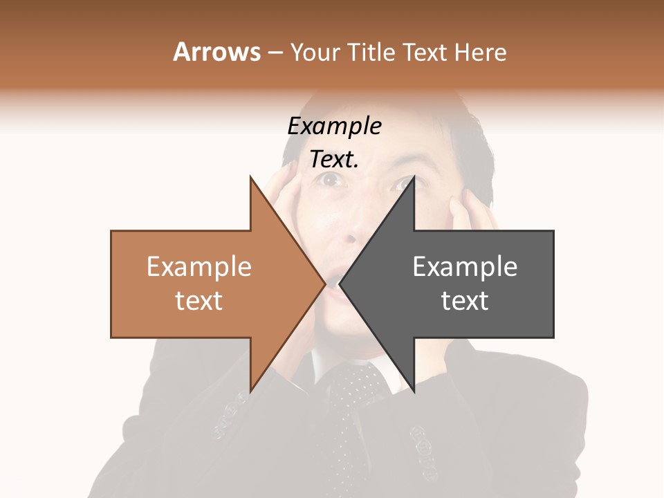 Thirties Emotion Tie PowerPoint Template