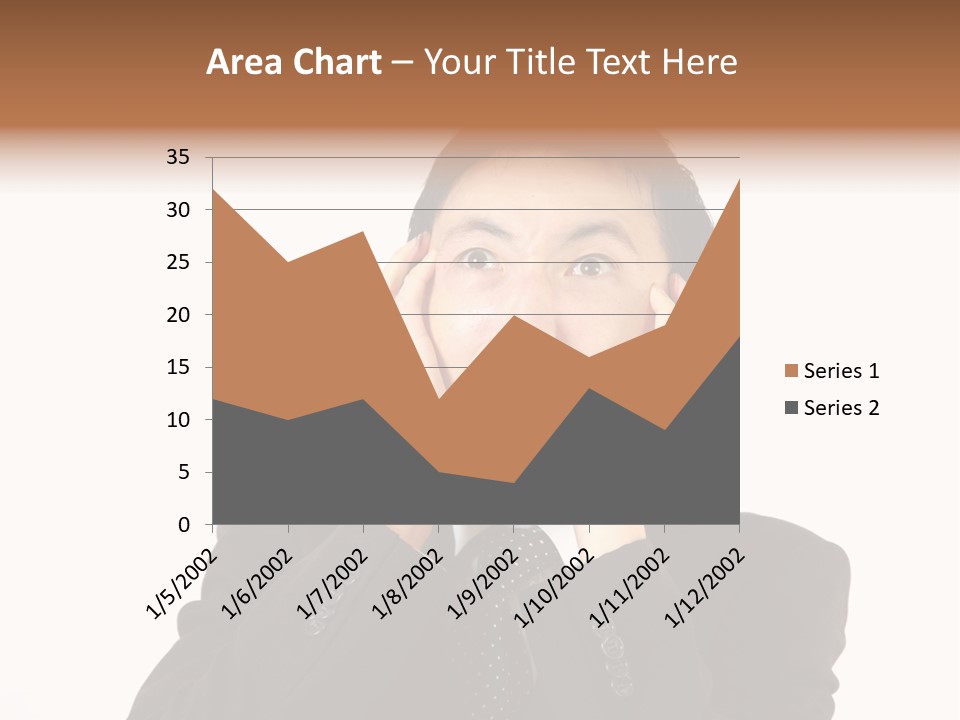 Thirties Emotion Tie PowerPoint Template
