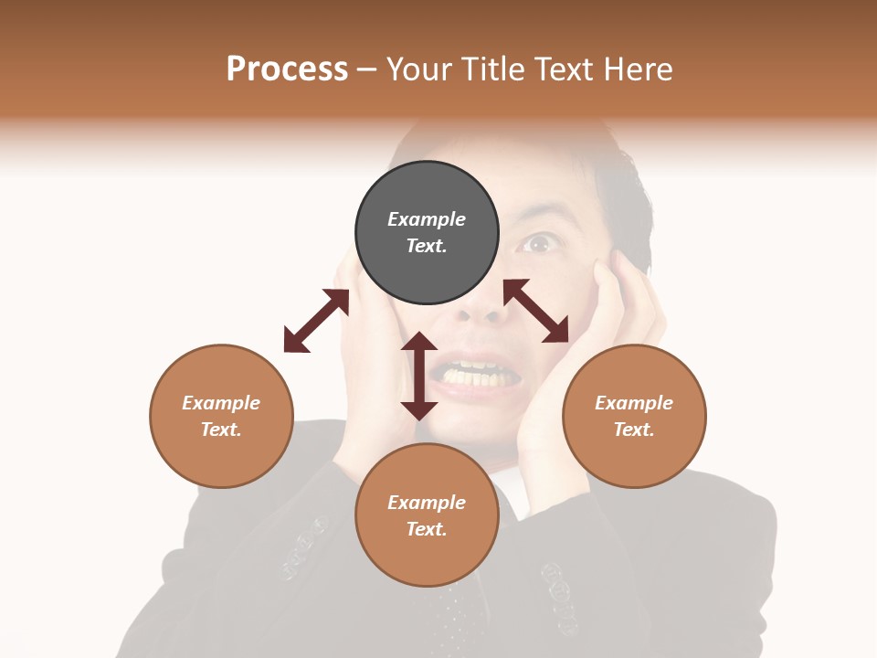 Thirties Emotion Tie PowerPoint Template