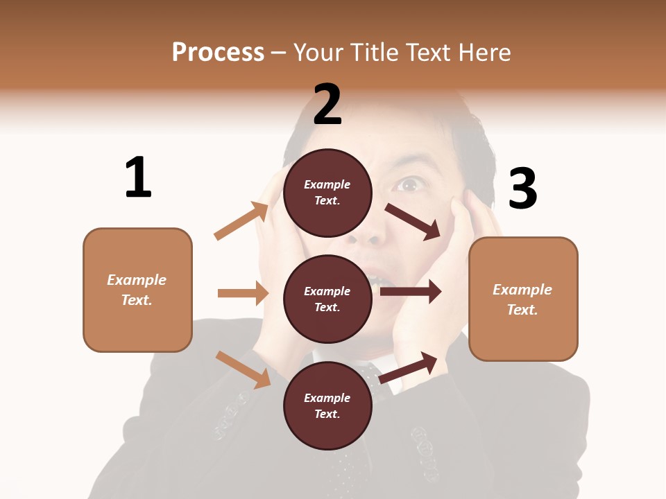 Thirties Emotion Tie PowerPoint Template