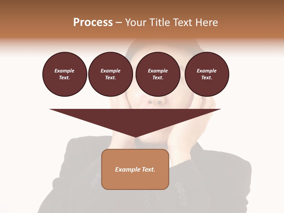 Thirties Emotion Tie PowerPoint Template