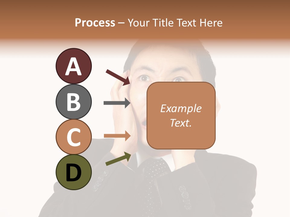 Thirties Emotion Tie PowerPoint Template
