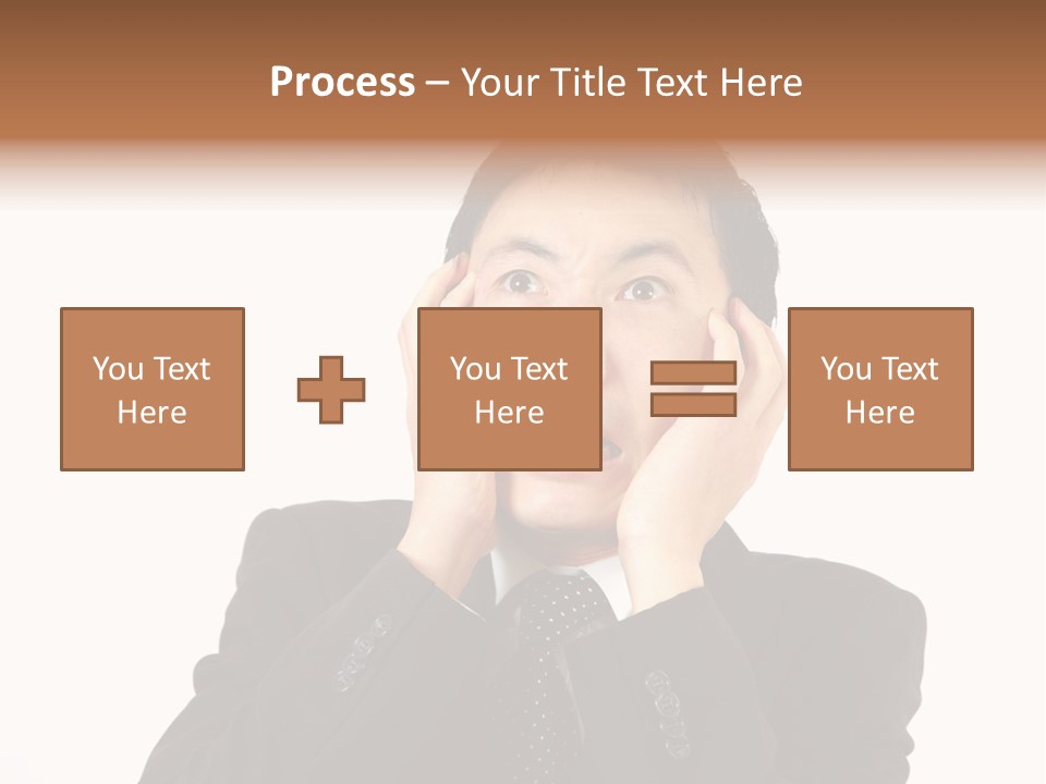 Thirties Emotion Tie PowerPoint Template