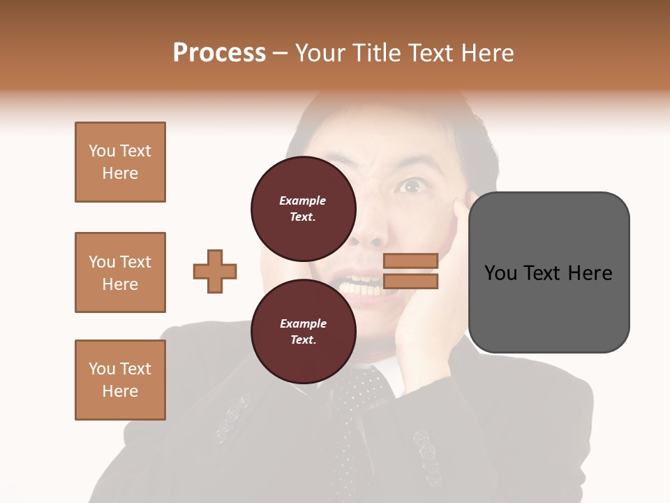 Thirties Emotion Tie PowerPoint Template