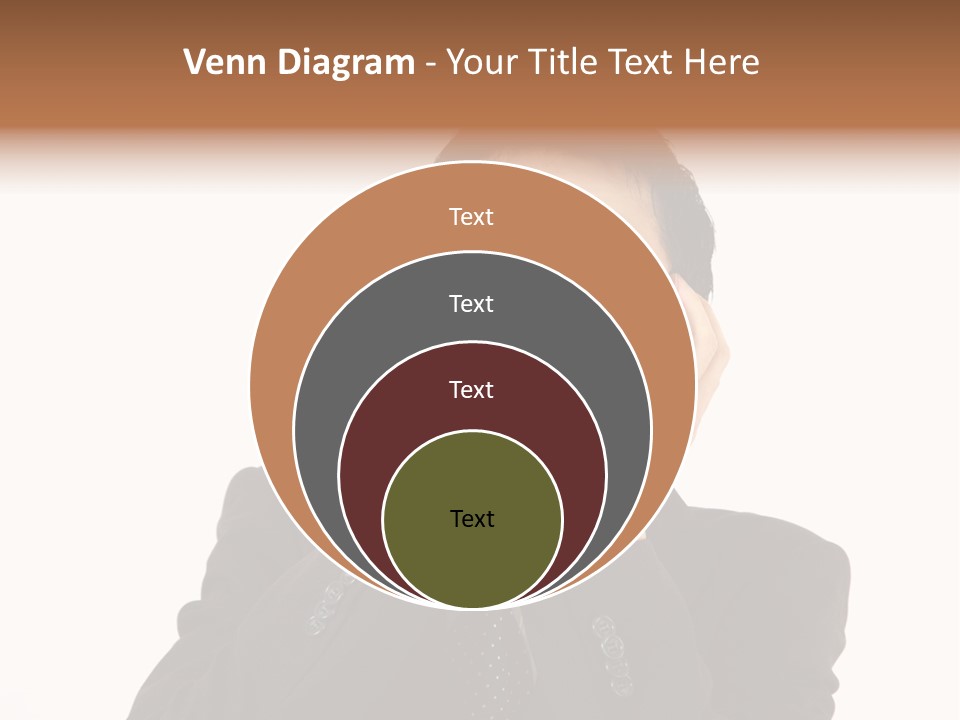 Thirties Emotion Tie PowerPoint Template