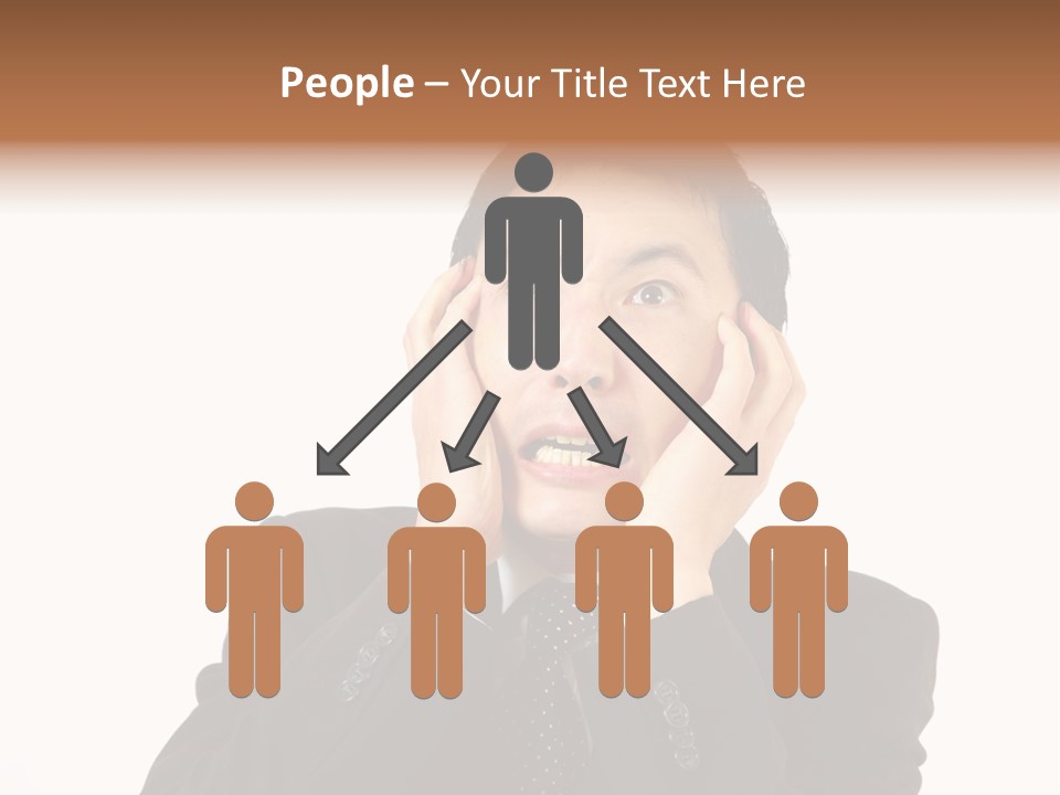 Thirties Emotion Tie PowerPoint Template