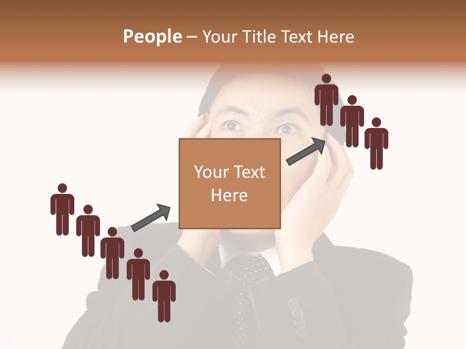 Thirties Emotion Tie PowerPoint Template