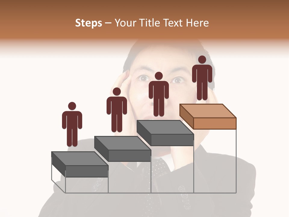 Thirties Emotion Tie PowerPoint Template