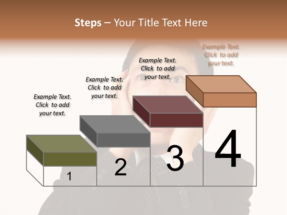Thirties Emotion Tie PowerPoint Template