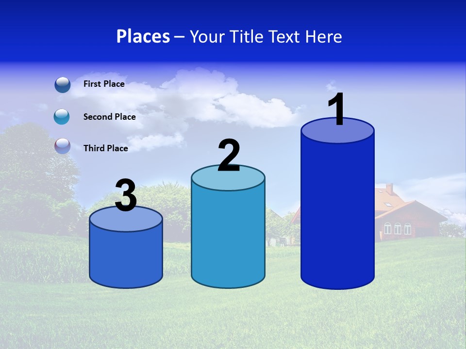 Perspective Field Environment PowerPoint Template