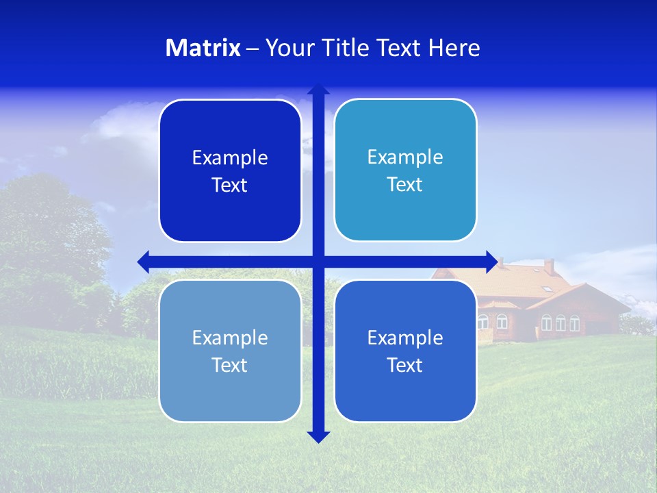 Perspective Field Environment PowerPoint Template
