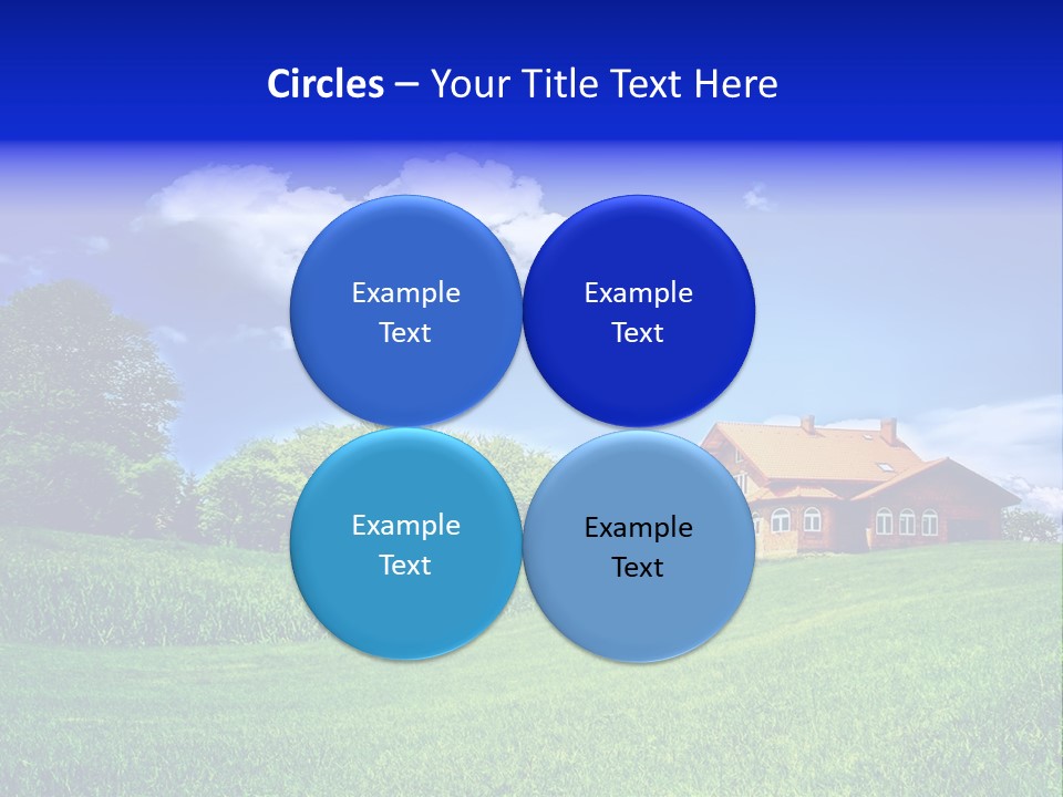 Perspective Field Environment PowerPoint Template