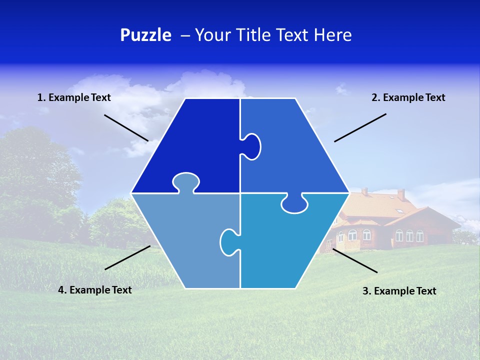 Perspective Field Environment PowerPoint Template