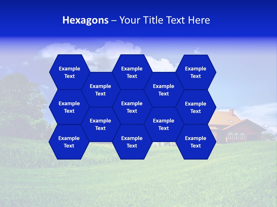 Perspective Field Environment PowerPoint Template