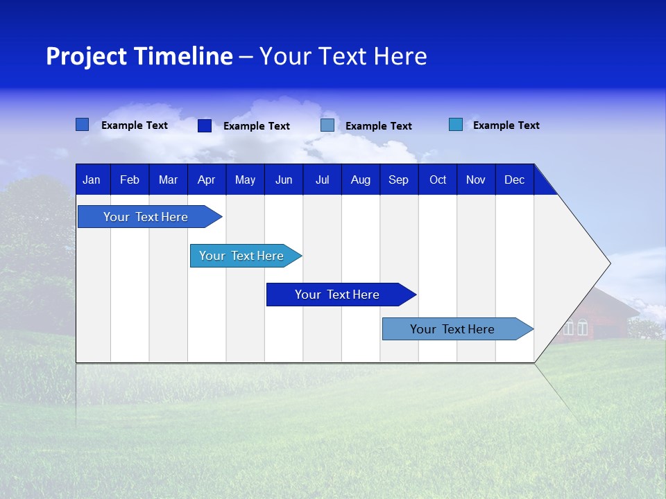 Perspective Field Environment PowerPoint Template