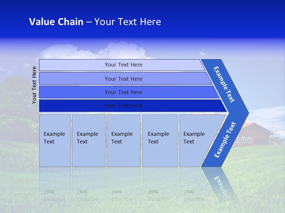 Perspective Field Environment PowerPoint Template