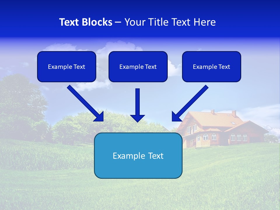 Perspective Field Environment PowerPoint Template
