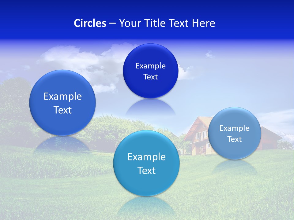 Perspective Field Environment PowerPoint Template
