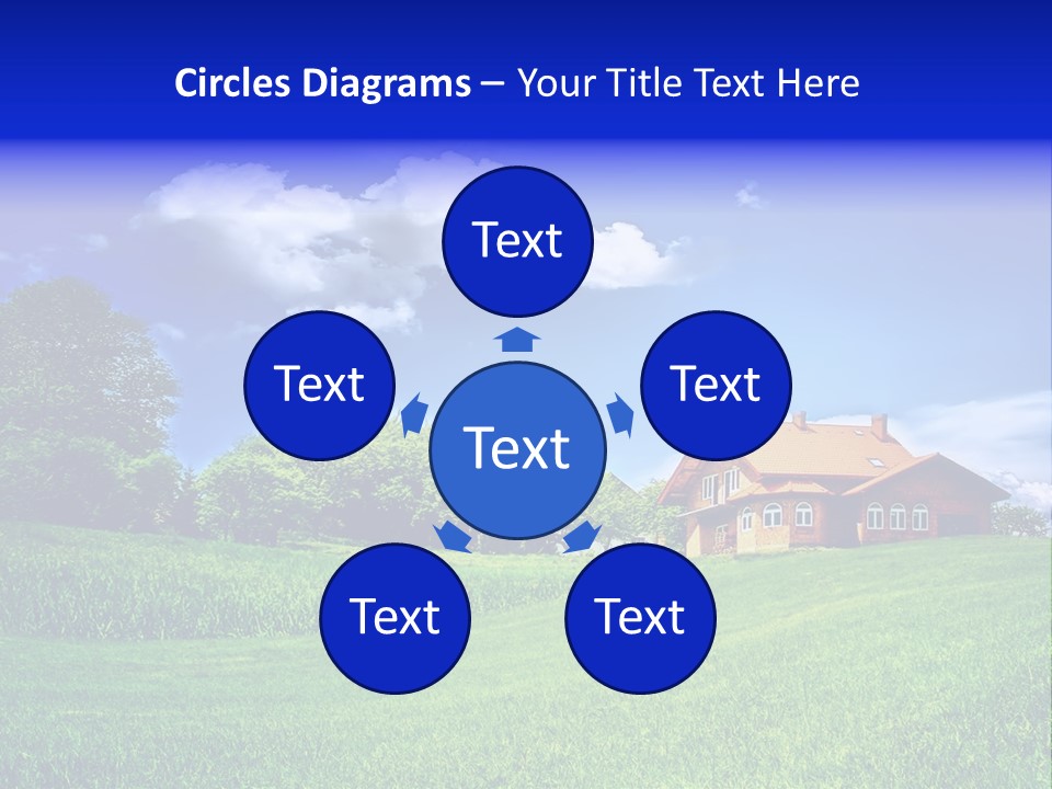 Perspective Field Environment PowerPoint Template