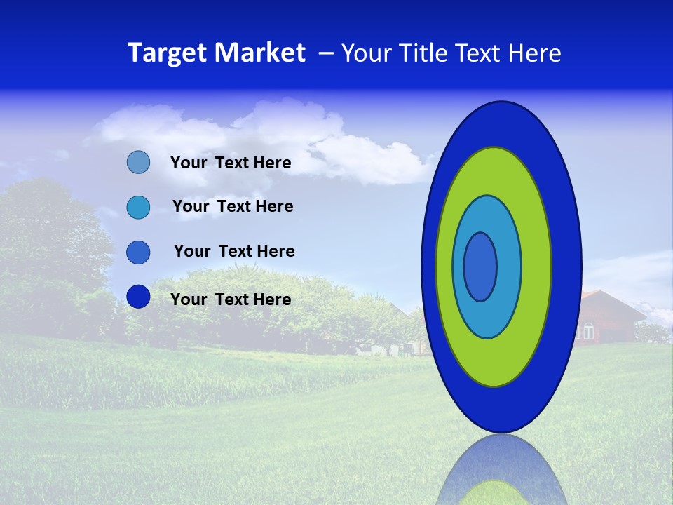 Perspective Field Environment PowerPoint Template