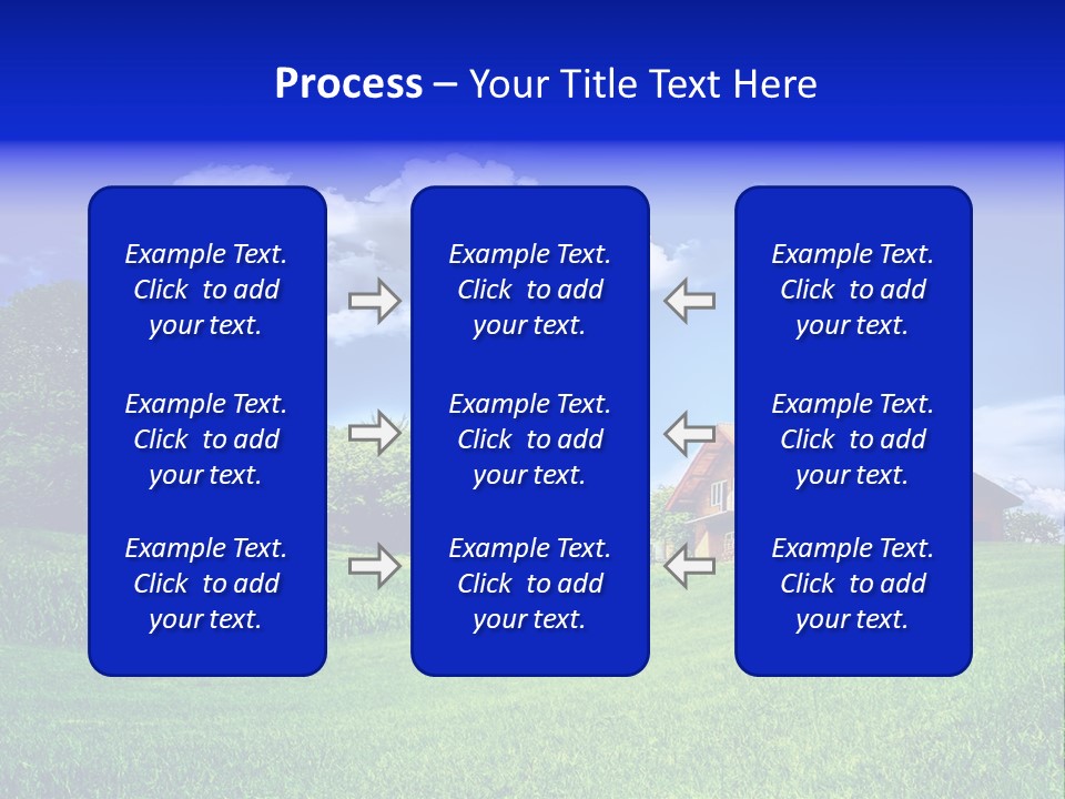 Perspective Field Environment PowerPoint Template