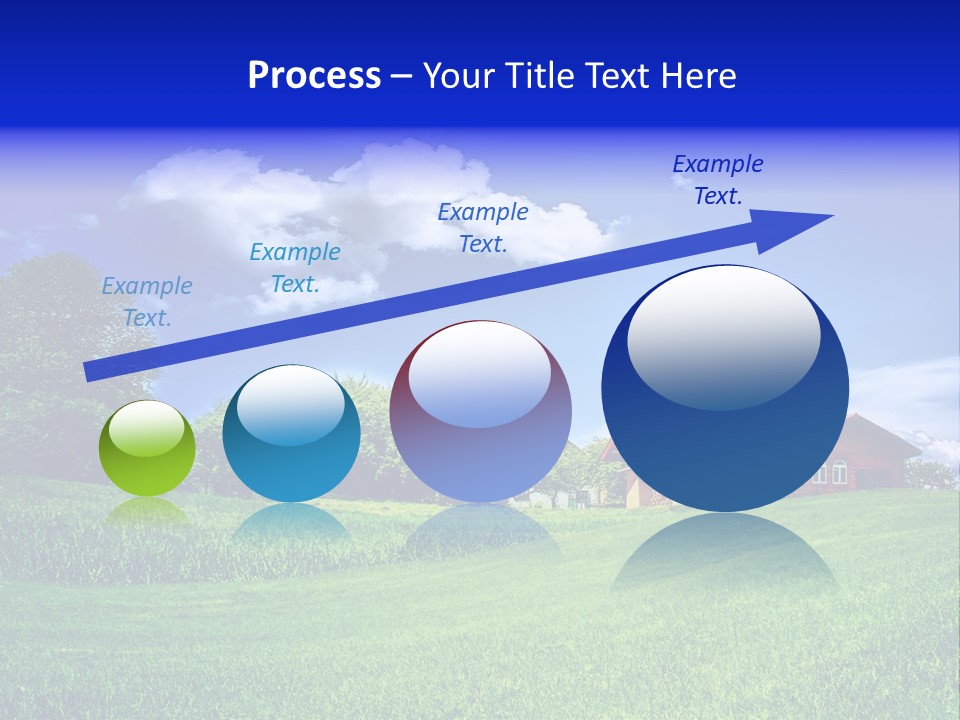 Perspective Field Environment PowerPoint Template